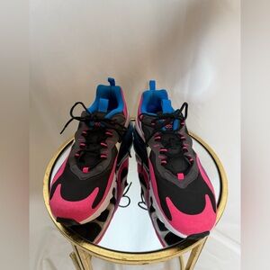 Nike Kids' Black and Pink Sneakers